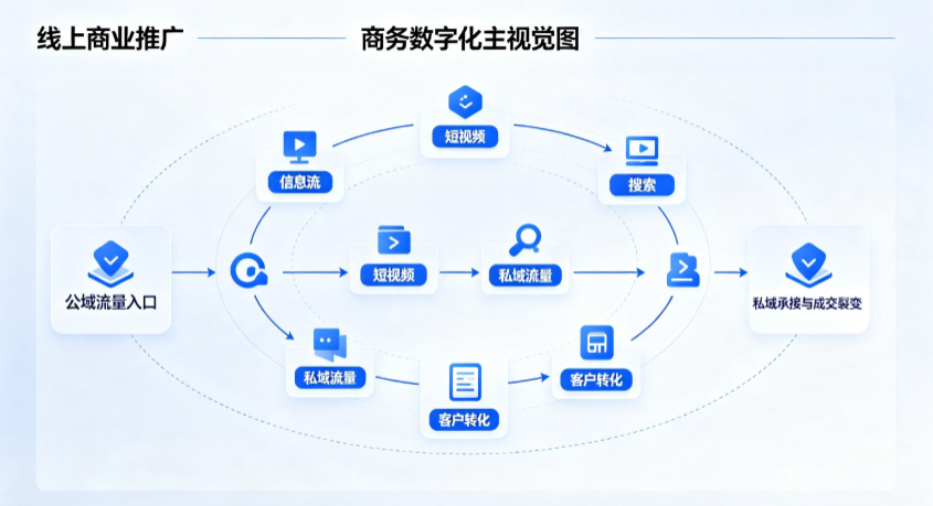 达孜县线上商业推广怎么做？全域流量闭环搭建与低成本转化实战指南